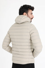 PUFFER JACKET-KHAKI