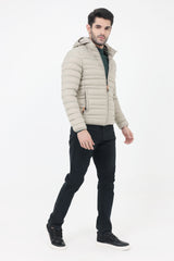 PUFFER JACKET-KHAKI