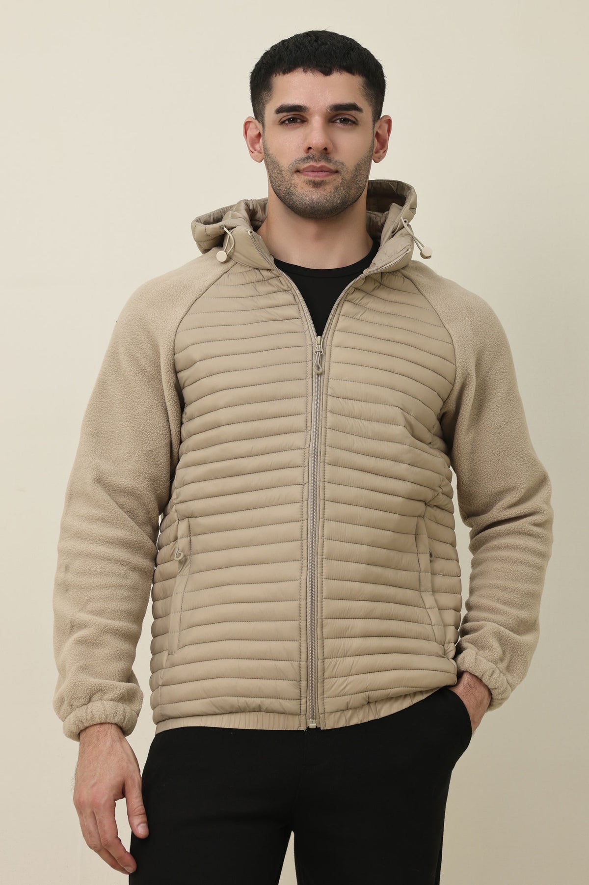 HYBRID INSULATION JACKET-KHAKI