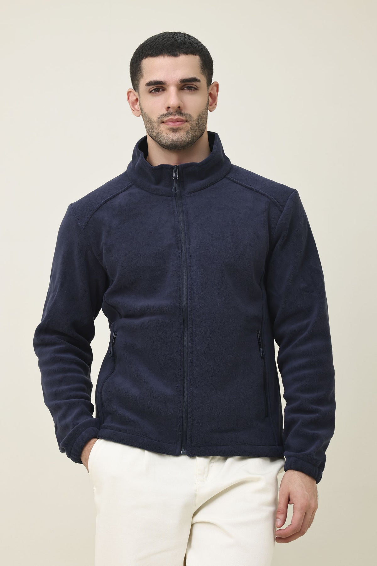 ULTRA CORE FLEECE JACKET-NAVY