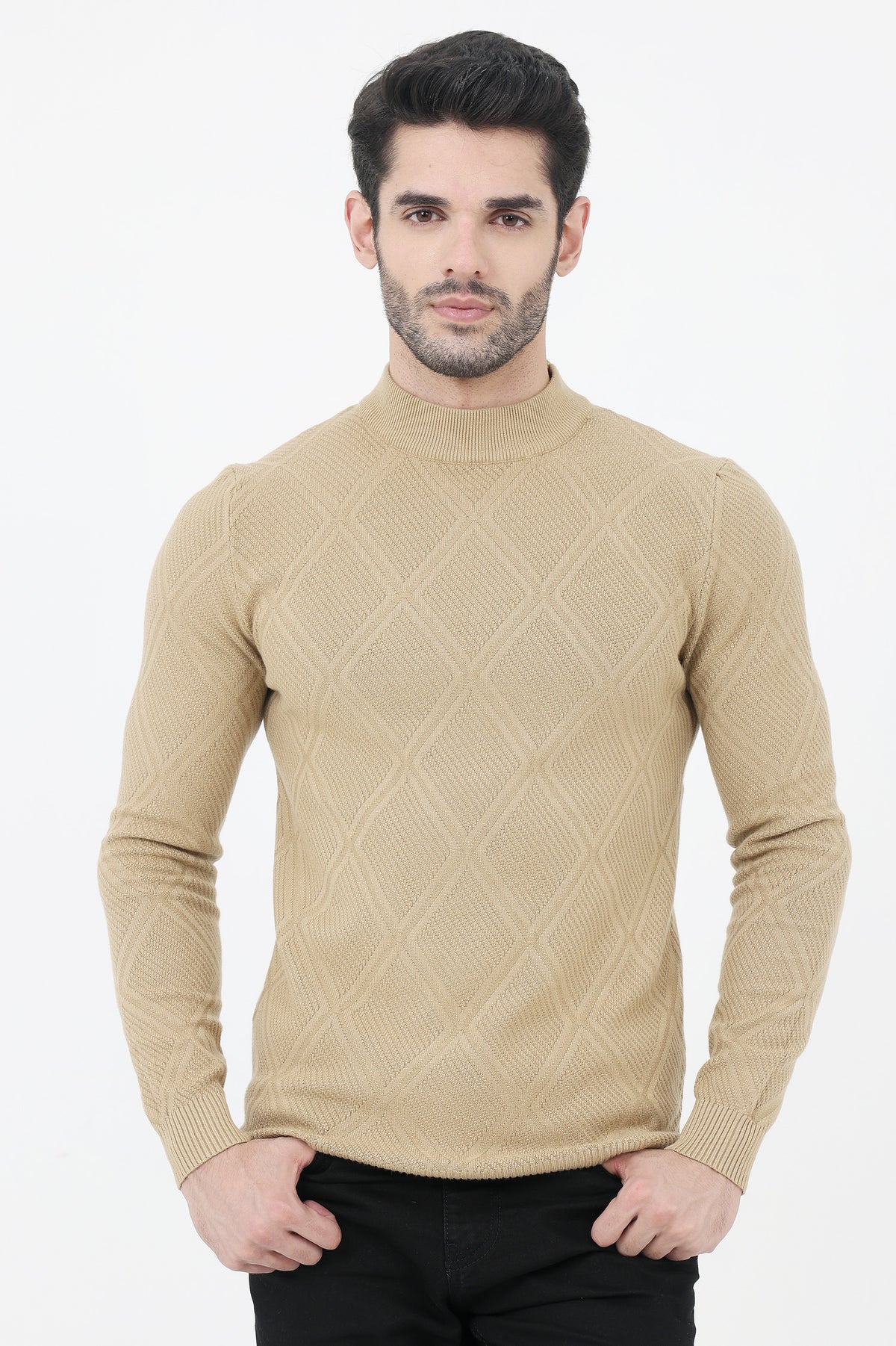 ALMAS SWEATER-KHAKI