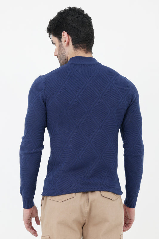 ALMAS SWEATER-NAVY