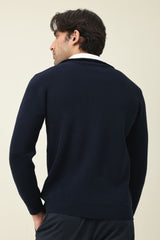 RIVIERA SLIM-FIT SWEATER-NAVY