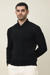 HARBOUR HAVEN SWEATER-BLACK