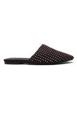 SHIMMER WALK MULE-COFFEE