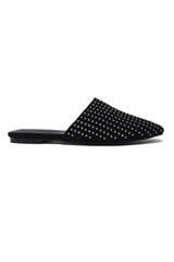SHIMMER WALK MULE-BLACK