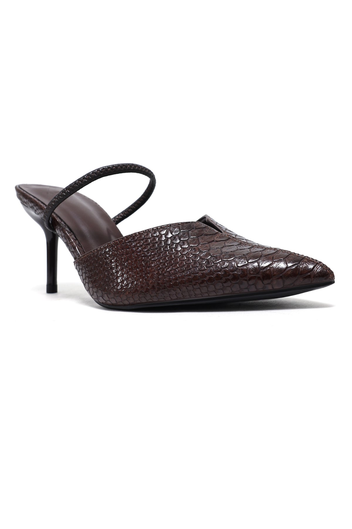 TOE STILETTO SLINGBACK-COFFEE