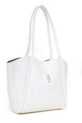 EXQUISITE TOTE BAG-WHITE