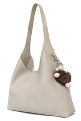 CURVE HOLD BAG-WHITE