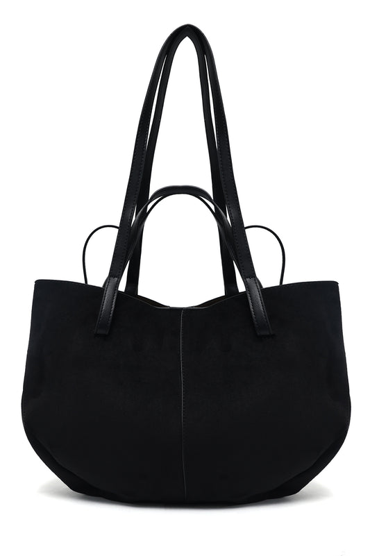 GRAND SHOULDER BAG-BLACK