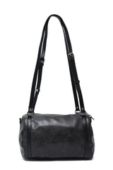 BARREL SHOULDER CARRY BAG-BLACK