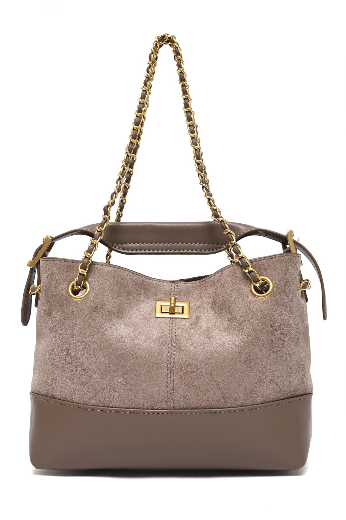 CLASSIC ARCH SHOULDER BAG-KHAKI