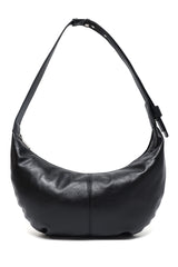SHOULDER HOBO BAG-BLACK