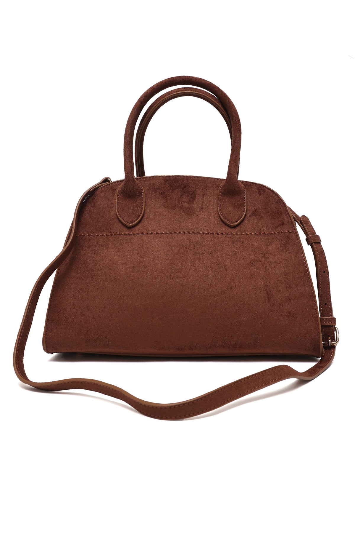 AVELINE ARCHLINE BAG-BROWN/SUEDE
