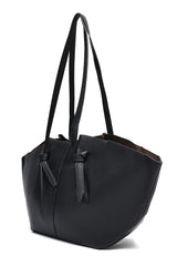 PRESTIGE WINGED SHOULDER BAG-BLACK