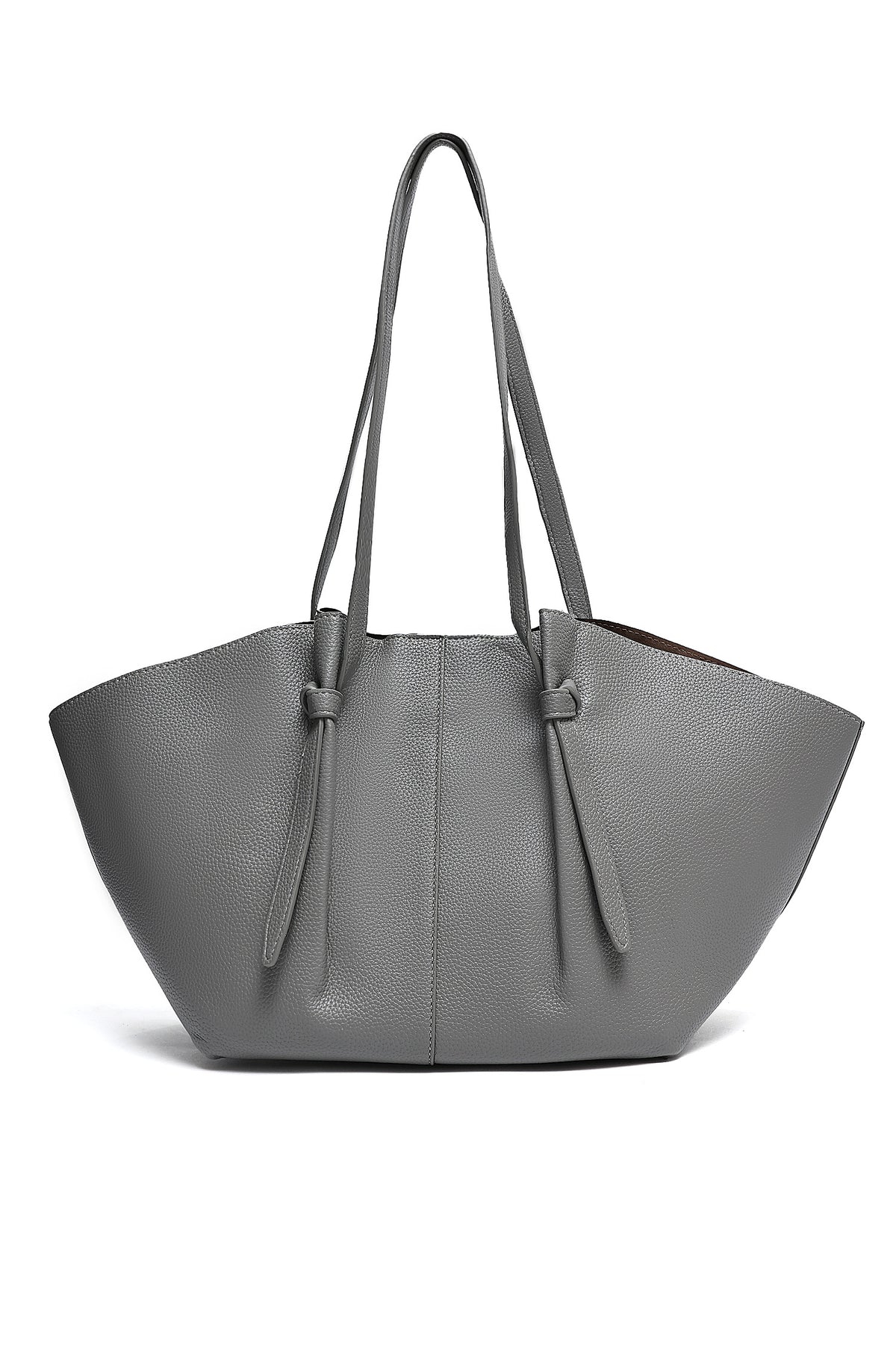 PRESTIGE WINGED SHOULDER BAG-GREY