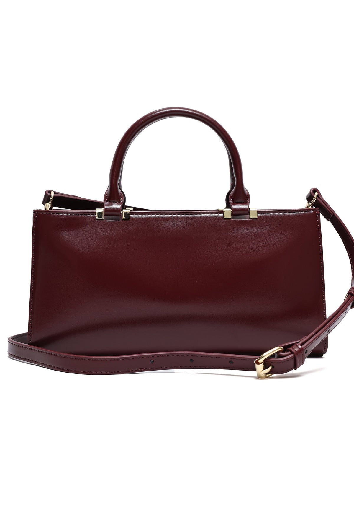 MODERN CITY HAND BAG-RED