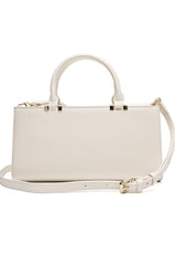 MODERN CITY HAND BAG-WHITE