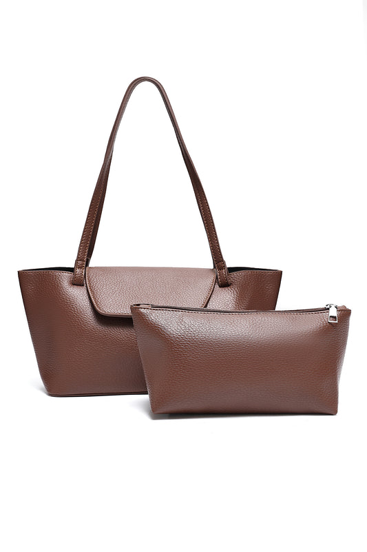 CITY SHOULDER BAG-COFFEE