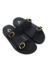 GLITTER URBAN COMFY-BLACK