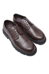 EXPERTLY CRAFTED SHOES-COFFEE