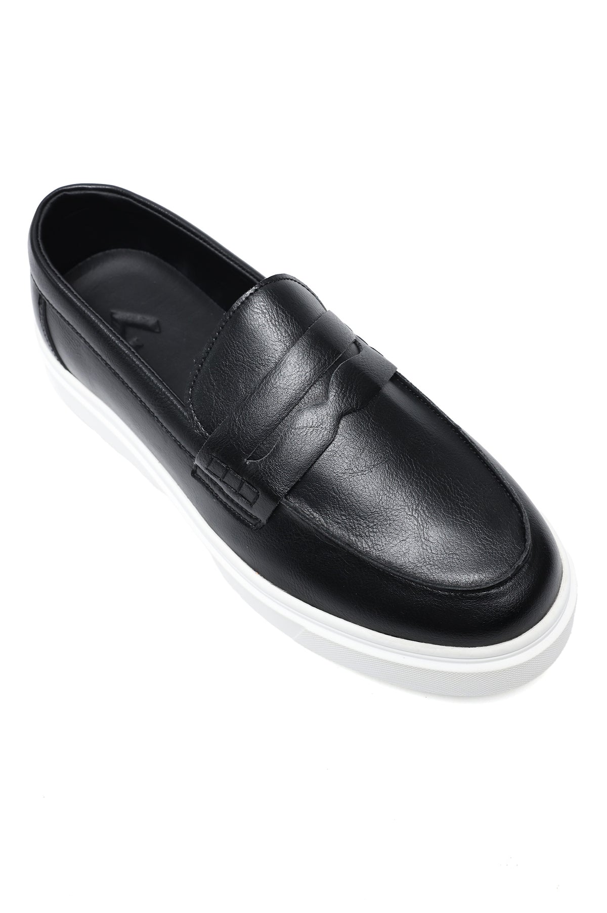 METRO LIFESTYLE LOAFERS-BLACK