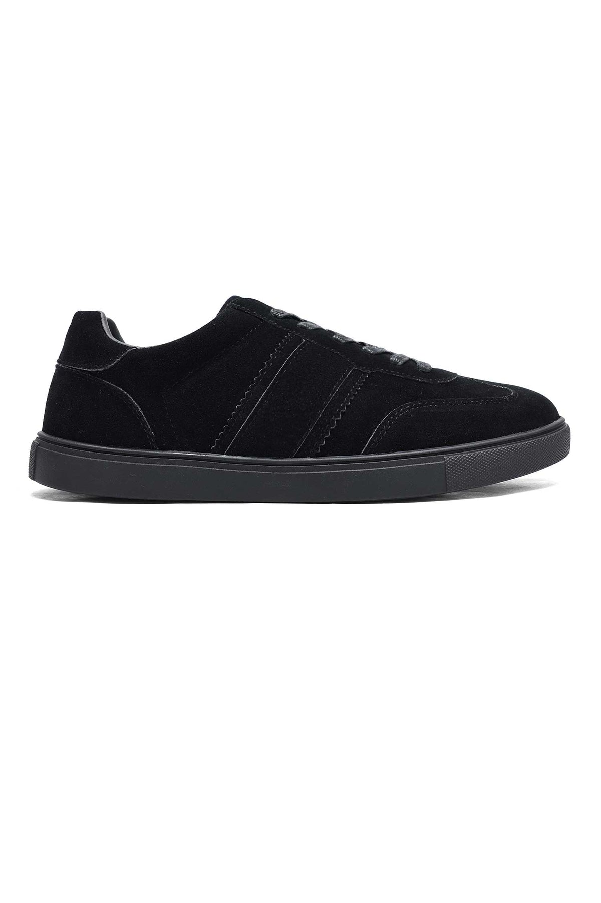 CLASSIC CASUAL SUEDE SHOES-BLACK