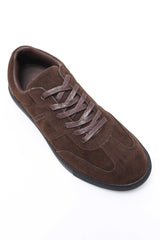 CLASSIC CASUAL SUEDE SHOES-COFFEE