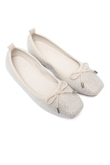 FEMININE GLITTER BALLET-BEIGE