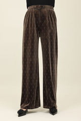 CASCADE VELVET BOTTOM-COFFEE