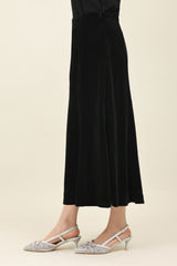 ELEMENT STANCE VELVET SKIRT-BLACK