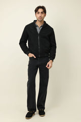 RIBSTITCH CORE JACKET-BLACK