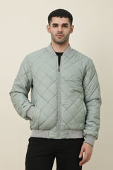 AEROFORM WINTER BOMBER JACKET-NAVY/MINT