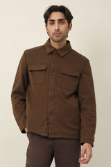 ALL-SEASON QUILTED DUAL JACKET-COFFEE