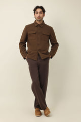 ALL-SEASON QUILTED DUAL JACKET-COFFEE