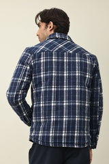 BREEZY AFTERNOON JACKET-NAVY/WHITE