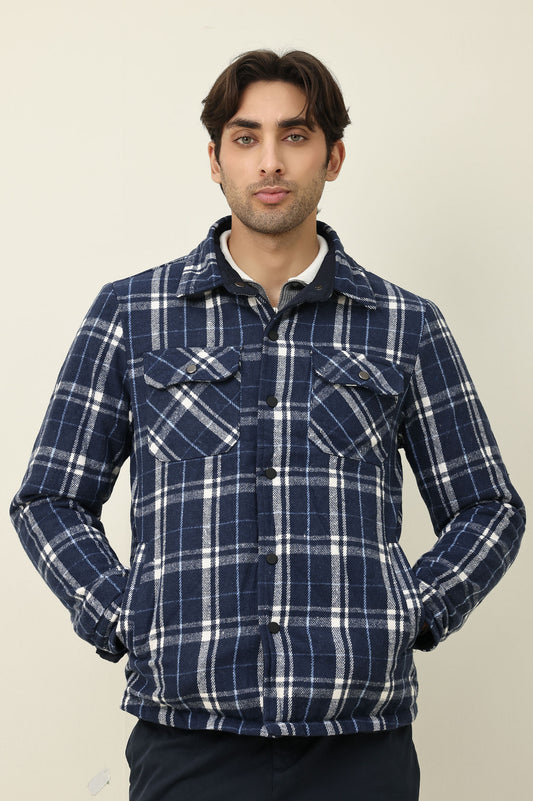 BREEZY AFTERNOON JACKET-NAVY/WHITE