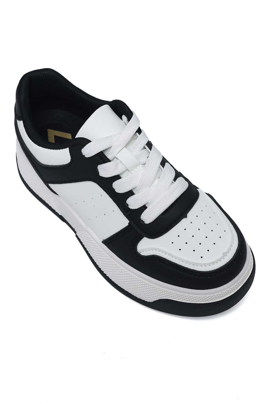 IDEAL TREND SNEAKER-WHT/BLK