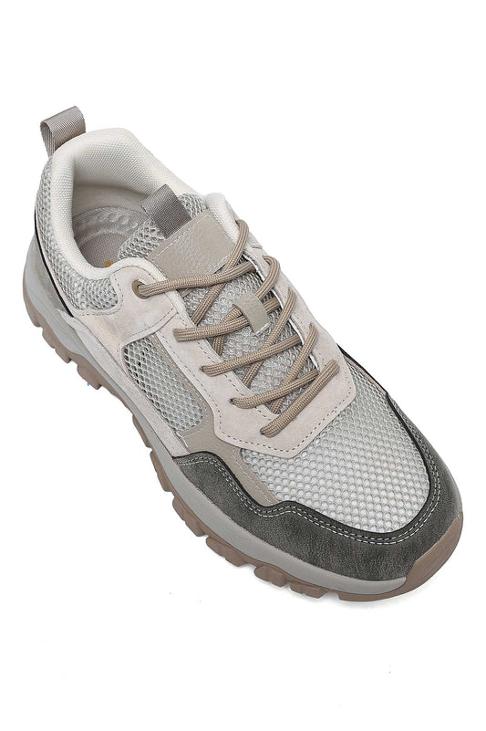 PEAK MOTION SNEAKER-L-KHAKI/GRN