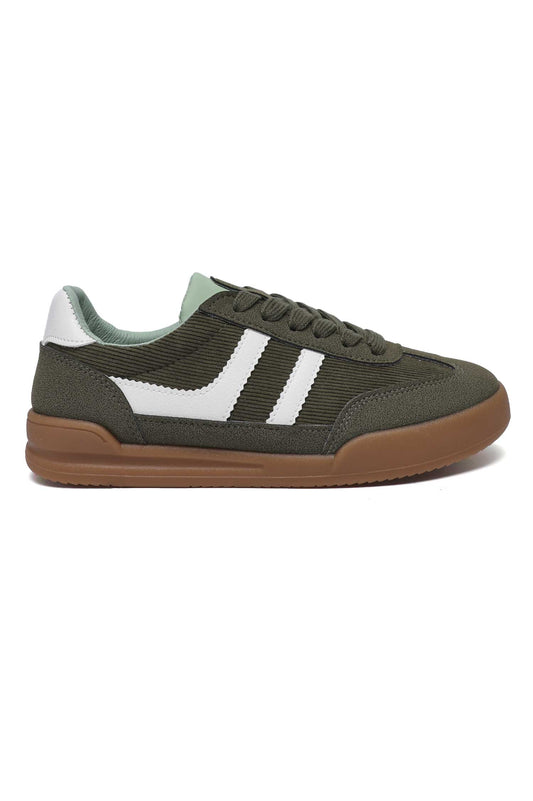 PERFECT CASUAL SNEAKER-DK/OLIVE