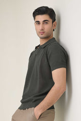 PEARLWEAVE CLASSIC POLO-GREEN