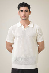 PEARLWEAVE CLASSIC POLO-BEIGE