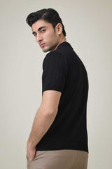 RIDGE CLASSIC POLO-BLACK