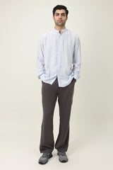 CIPHER LINE TAILORED FLOW BOTTOM-GREY