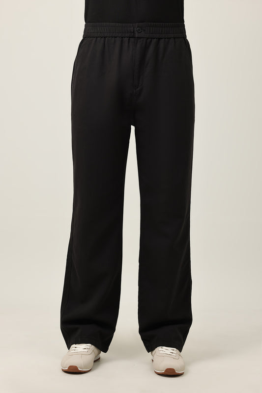 CIPHER LINE TAILORED FLOW BOTTOM-BLACK