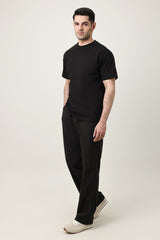 CIPHER LINE TAILORED FLOW BOTTOM-BLACK