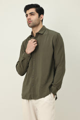 PRIME SMART SHIRT-OLIVE