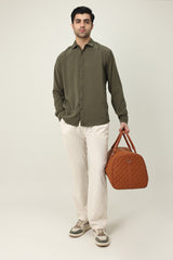 PRIME SMART SHIRT-OLIVE