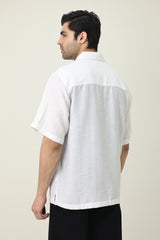 AIR LIGHT COMFORT SHIRT-WHITE