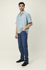 AIR LIGHT COMFORT SHIRT-S/BLU